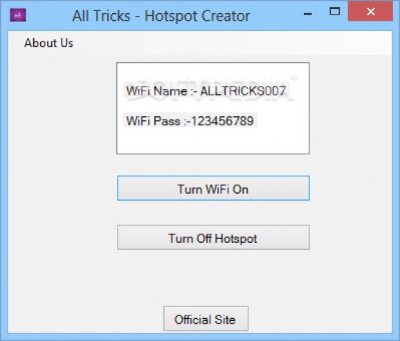 AllTricks-WiFi Hotspot screenshot