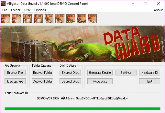 Alligator Data Guard screenshot