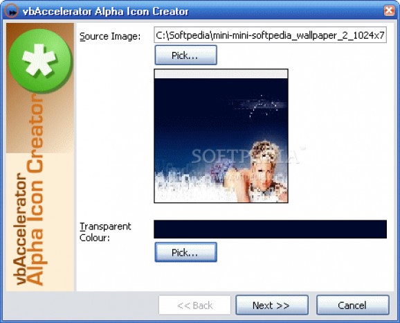 Alpha Icon Creator screenshot