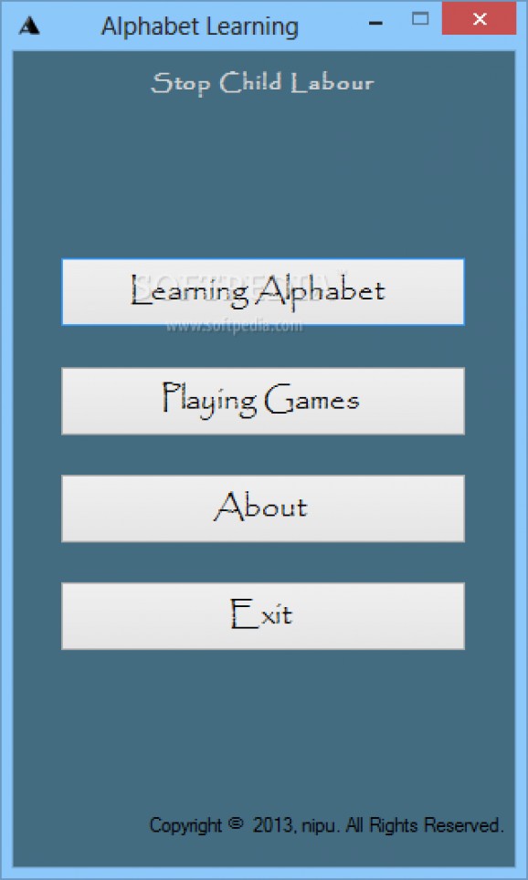 Alphabet Learning screenshot