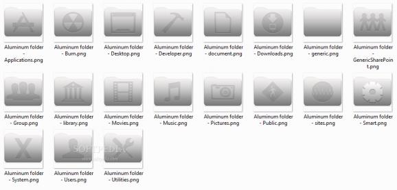 Aluminum Folder Set screenshot