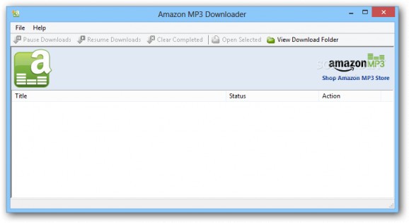 Amazon MP3 Downloader screenshot