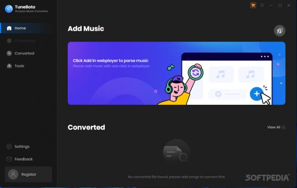 TuneBoto Amazon Music Converter screenshot