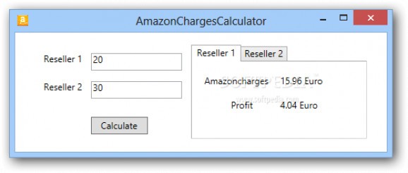 AmazonChargesCalculator screenshot