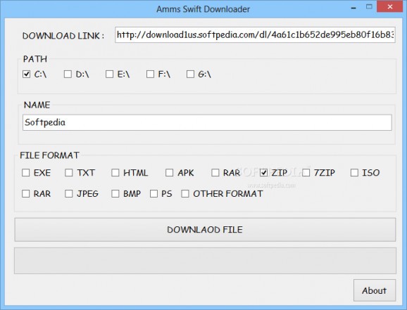 Amms Swift Downloader screenshot