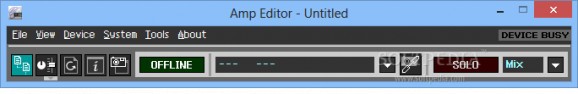 Amp Editor screenshot
