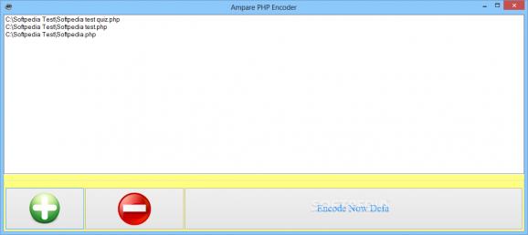 Ampare PHP Encoder screenshot