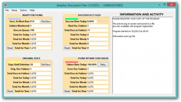 Amplios Document Filer screenshot