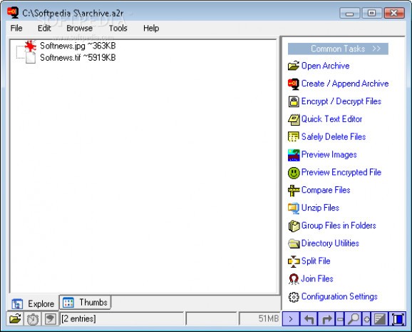 Ana's Archiver screenshot