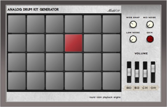 Analog Drum Kit M01 screenshot