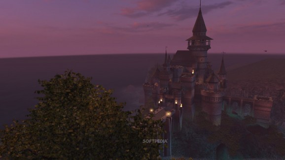 Ancient Castle 3D Screensaver screenshot