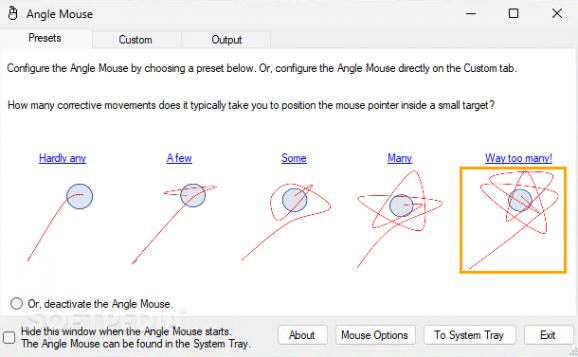 Angle Mouse screenshot
