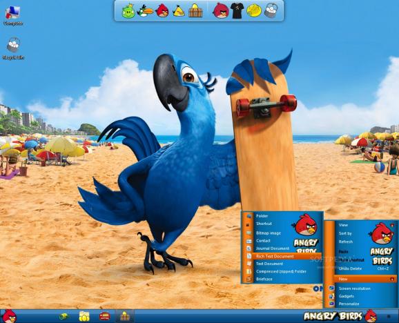 Angry Birds Skin Pack screenshot