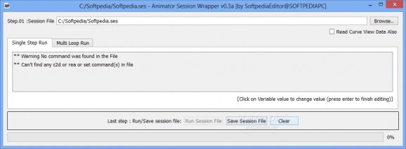 Animator Session Wrapper screenshot