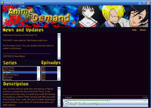 Anime on Demand screenshot