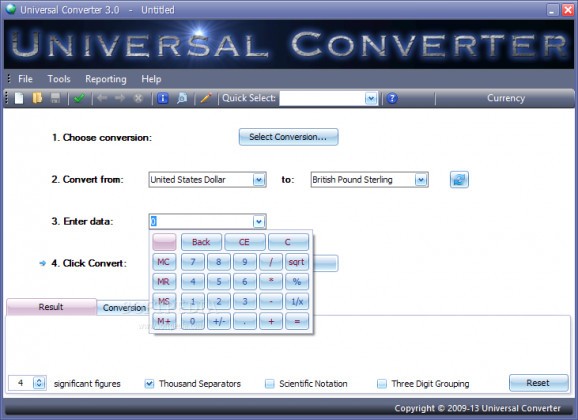 Universal Converter screenshot