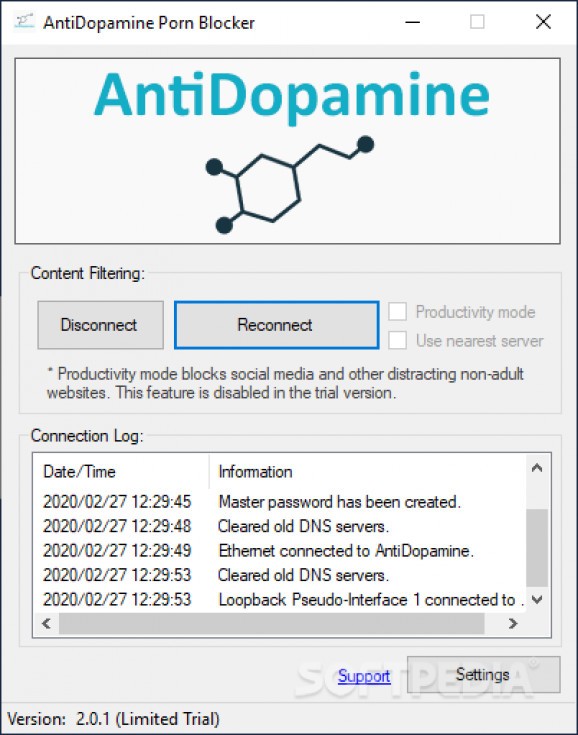 AntiDopamine Porn Blocker screenshot