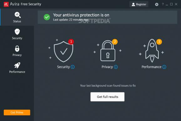 Avira Free Security screenshot