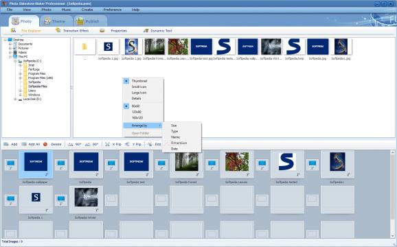 Photo Slideshow Maker Professional screenshot