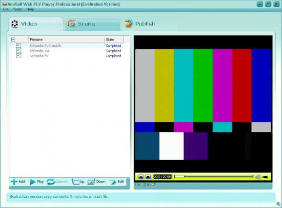 AnvSoft Web FLV Player Professional screenshot