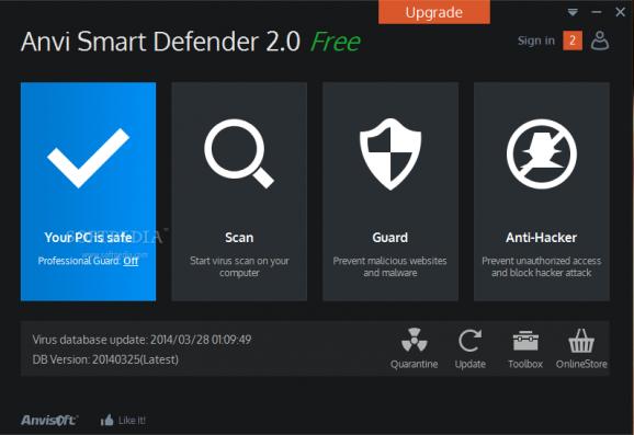 Anvi Smart Defender screenshot