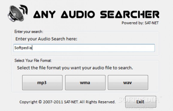 Any Audio Searcher screenshot