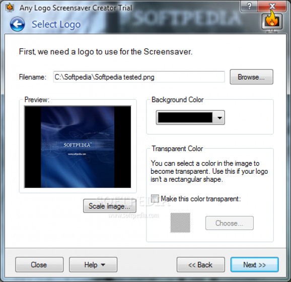 Any Logo Screensaver Creator screenshot