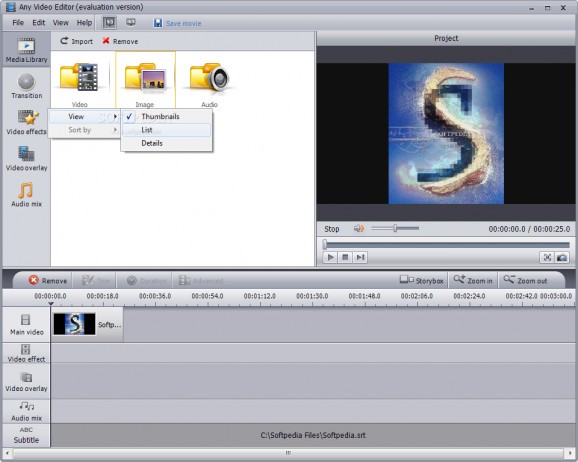 Any Video Editor screenshot