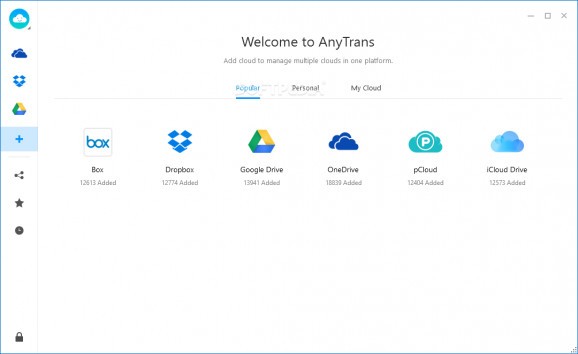 AnyTrans for Cloud screenshot