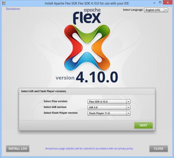 Apache Flex SDK Installer screenshot