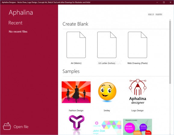 Aphalina Designer screenshot