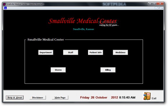 Hospital Management System screenshot