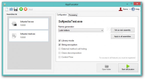 AppFuscator screenshot