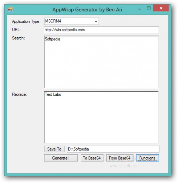 AppWrap Generator screenshot