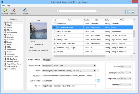 Apple Music Converter screenshot