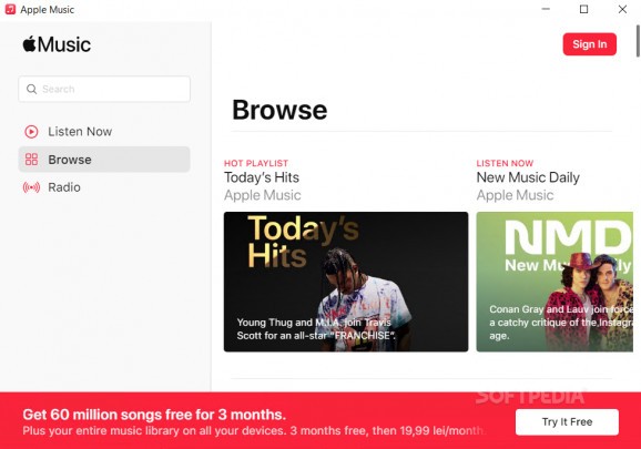 Apple Music Electron screenshot