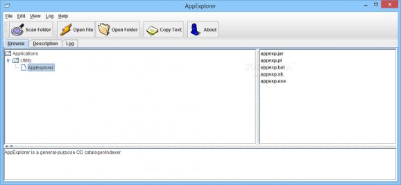 AppExplorer (formerly Application Explorer) screenshot
