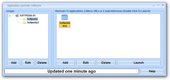 Application Launcher Software screenshot