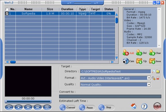 Apt Video Converter screenshot