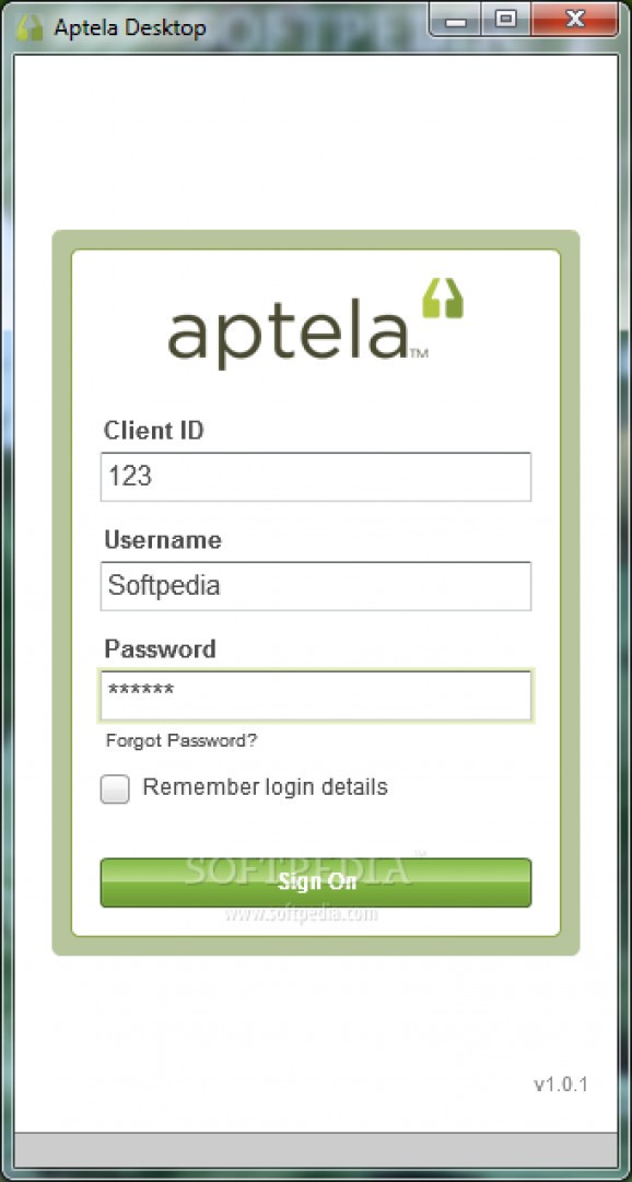 Aptela Desktop screenshot