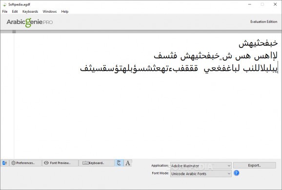 Arabic Genie screenshot