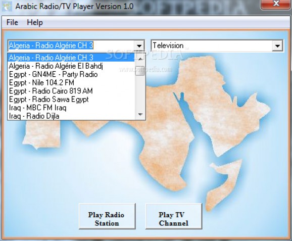 Arabic Radio & TV Player screenshot
