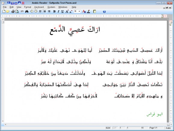Arabic Reader screenshot