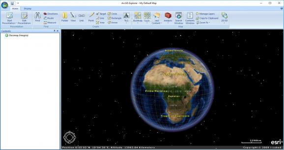ArcGIS Explorer screenshot