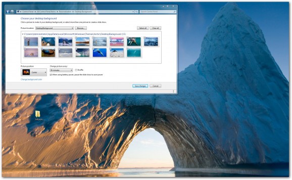 Arctic Windows 7 Theme screenshot