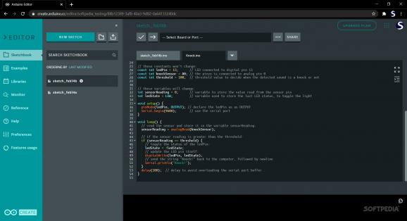 Arduino Create Agent screenshot
