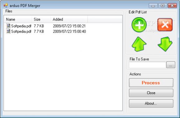 Arduo PDF Merger screenshot