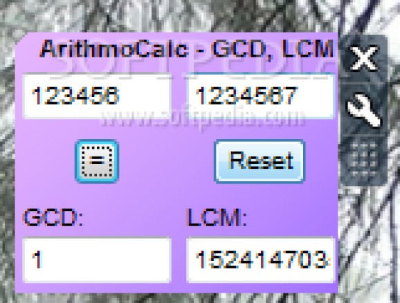 ArithmoCalc - GCD and LCM screenshot