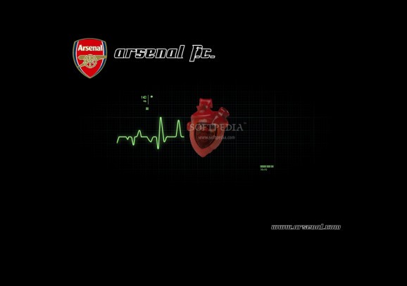 Arsenal FC Screensaver screenshot