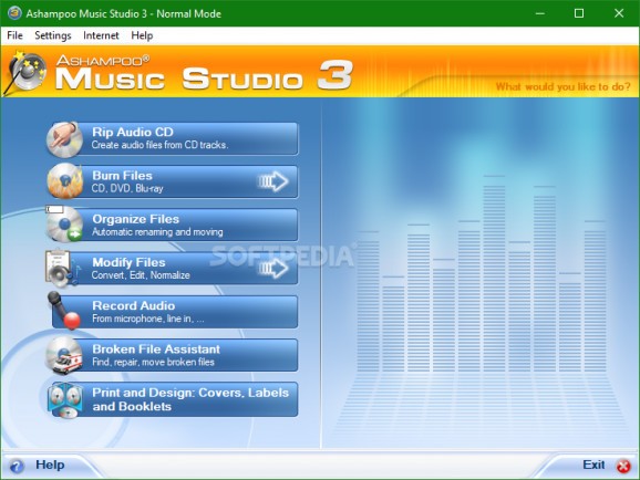 Ashampoo AudioCD MP3 Studio screenshot